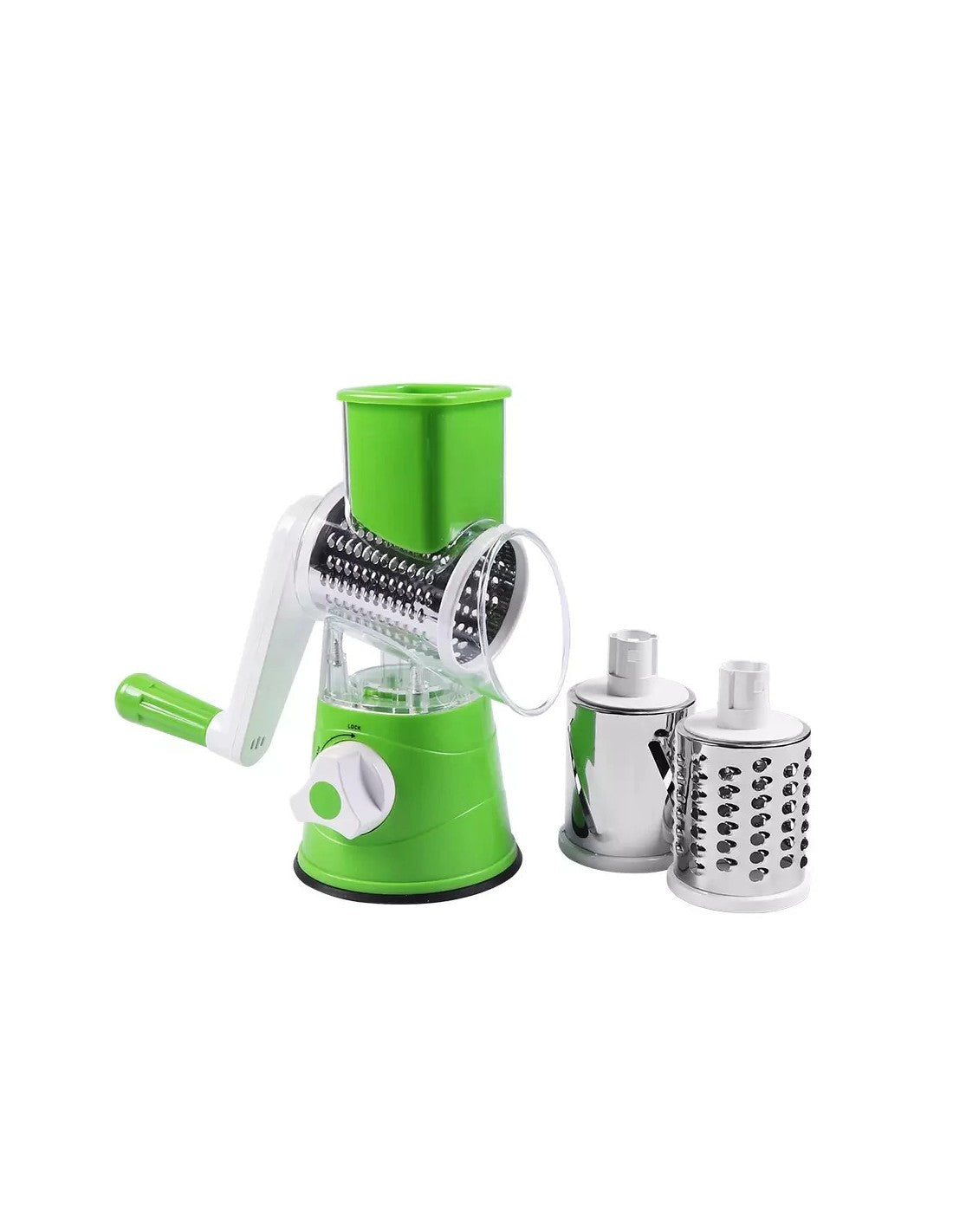 Manual Vegetable Drum cutter Slicer Multifunctional Round Slicer Kitchen Gadget (random color)
