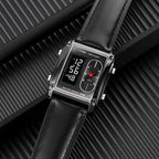 Original Skmei 1868 Boys New Style Design Famous Watch Digital Analog Mens Wrist Watches for Men Luxury Watch - Without Box - Full Black