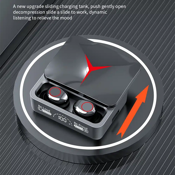 M90 Pro Gaming Earbuds – Bluetooth 5.3 Wireless Earphones with ENC Noise Reduction