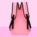 4-Piece School Bag Set/ backpack Children School Bags For Girls Boys Canvas School Bag Fashion Kids - grey