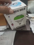 Smart E27 LED RGB White 12W Wireless Bluetooth Speaker Bulb Lamp Colorful Changing Light Remote and App Control