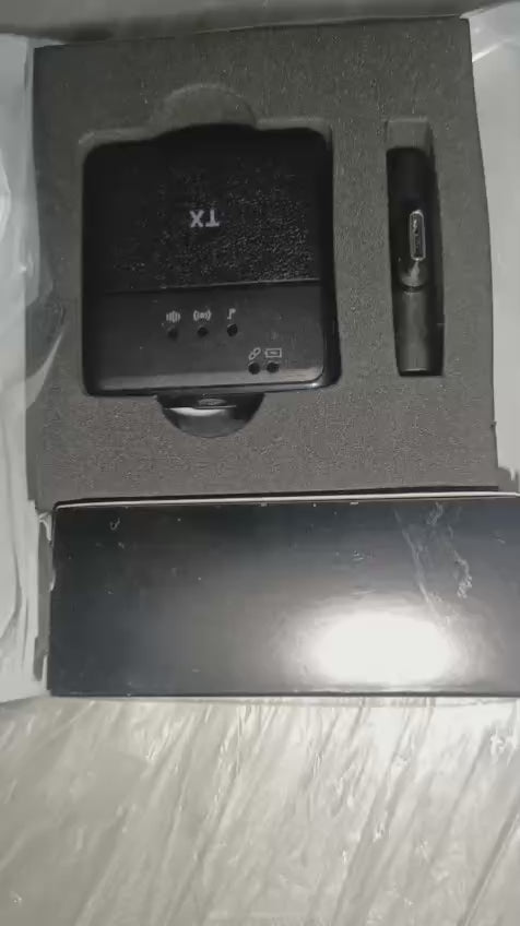 SX9 Wireless Microphone For Android, PC, Laptop, Tablet & Camera | 360° Noise Reduction HD Dual Mic | Long Battery Life Vlog & Live Recording Mic