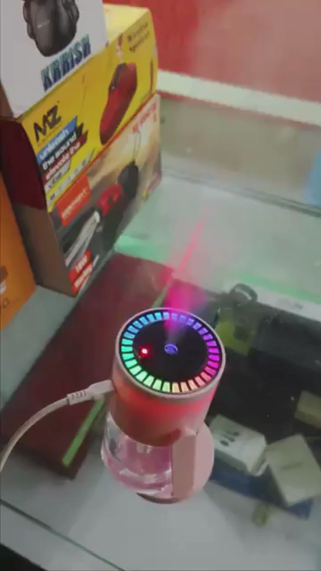 Sky Humidifier | Ultrasonic Air Humidifier & Aroma Diffuser | Cool Mist Maker for Fresh, Moist & Relaxing Room Atmosphere